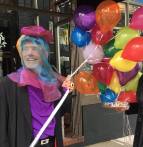 Paul Gallo with Balloons