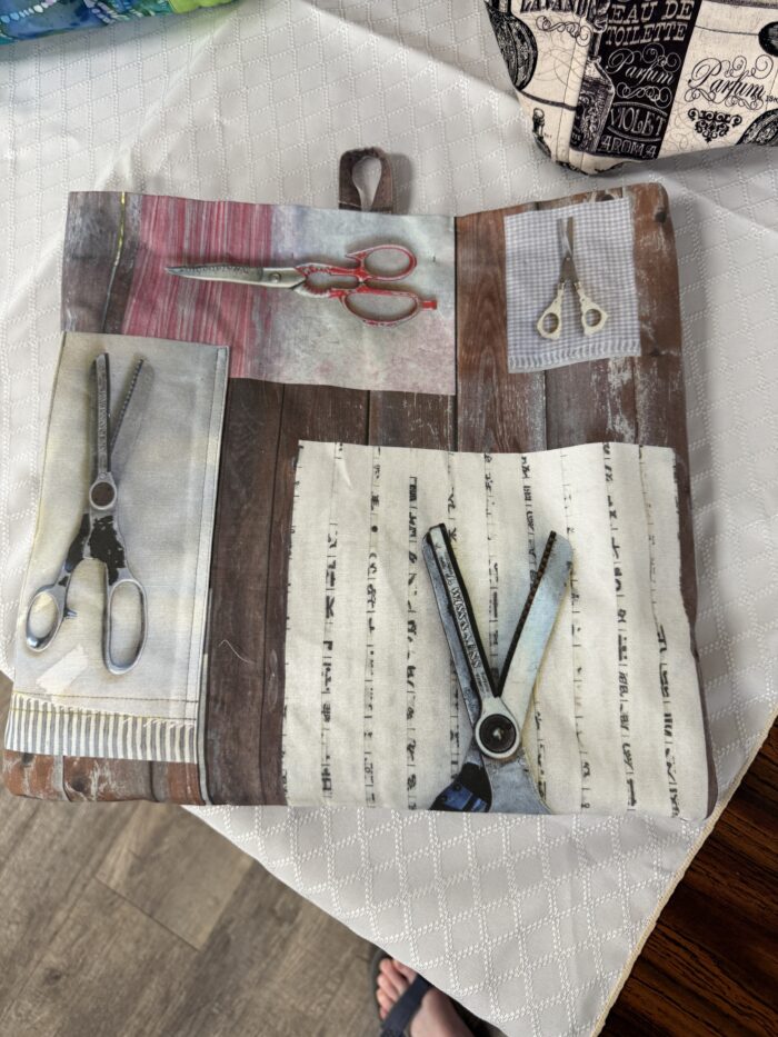 Shear Poetry Tote Bag by Claire De Lucchi