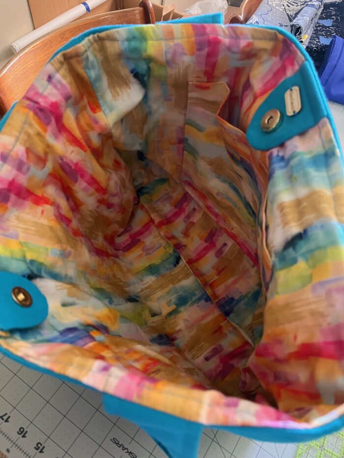 Batik Patchwork Tote Bag from Mary Reynolds - Image 2